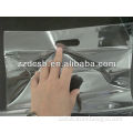 Clear Plastic Packaging Bag With Header And Self Adhesive Flap